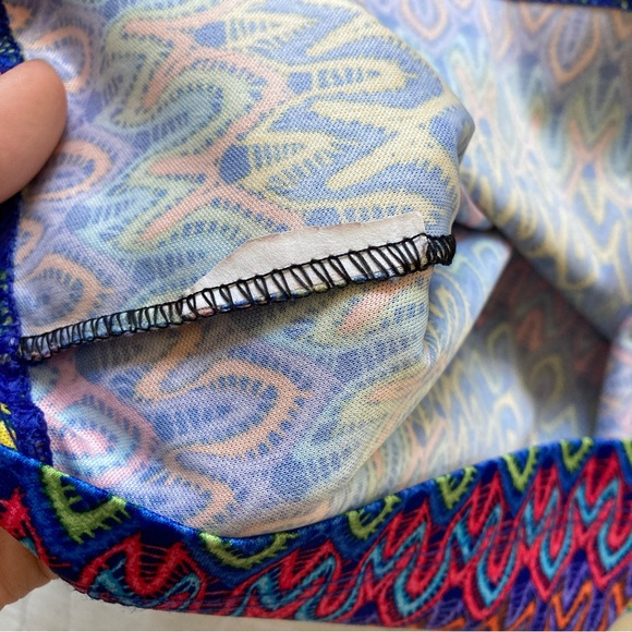 Vintage 90s does 70s Psychedelic Tank Top 🌀 - Picture 5 of 6